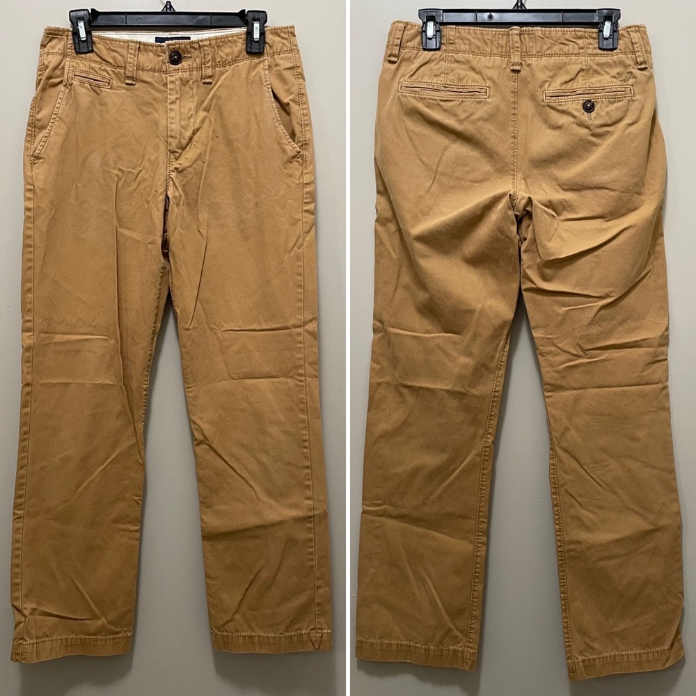 American Eagle Outfitters Original Straight Chino - 29x32 - Camel - Fair